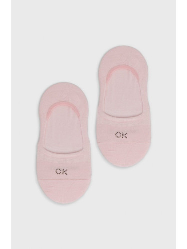 Чорапи Calvin Klein дамско в розово 701218780
