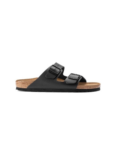 Кожени чехли Birkenstock Arizona в черно 51191