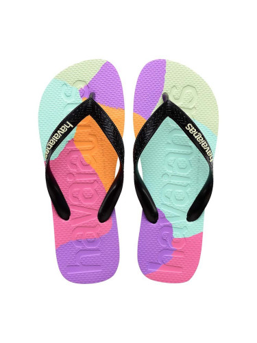 Джапанки Havaianas TOP LOGOMANIA в черно 4147526.0090