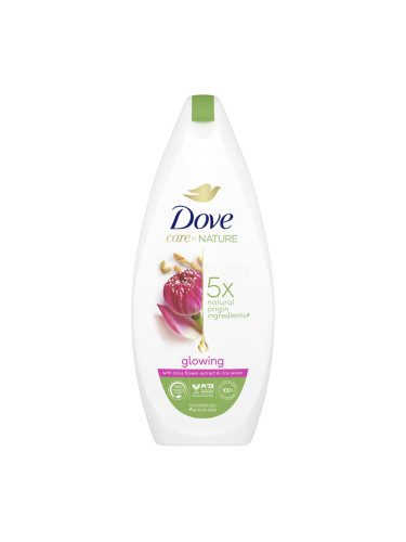 Dove Care By Nature Glowing Shower Gel Душ гел за жени 225 ml