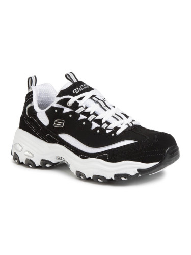 Skechers Сникърси D'lites 52675/BKW Черен