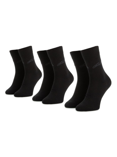 Комплект 3 чифта дълги чорапи дамски Tom Tailor 9703 Black 610