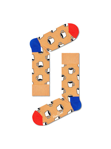 Комплект 2 чифта дълги чорапи мъжки Happy Socks XMMS02-0200 Цветен
