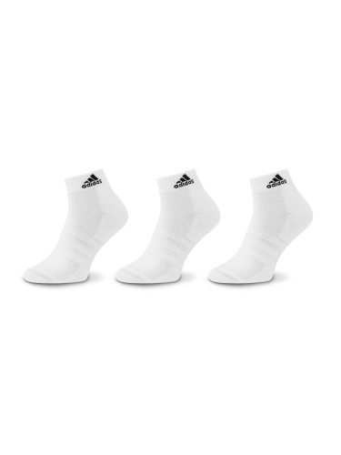 Чорапи къси унисекс adidas Cushioned Sportswear Ankle Socks 3 Pairs HT3441 Бял