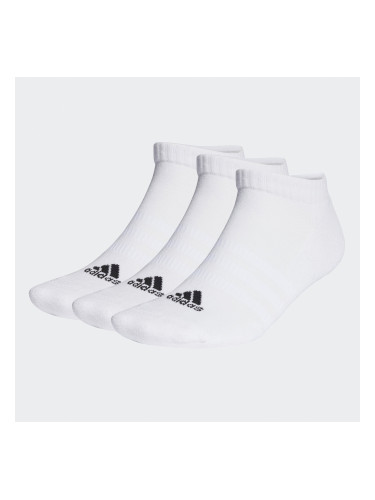Къси чорапи adidas Cushioned Low-Cut Socks 3 Pairs HT3434 Бял