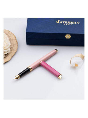 Луксозна писалка Waterman Hemisphere - розова