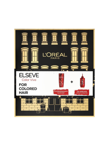 L'Oréal Paris Elseve Color-Vive Подаръчен комплект шампоан Elseve Color Vive 250 ml + балсам за коса Elseve Color Vive 8 Second Wonder Water 200 ml