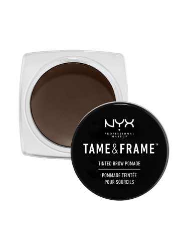 NYX Professional Makeup Tame & Frame Tinted Brow Pomade Гел и помада за вежди за жени 5 гр Нюанс 04 Espresso