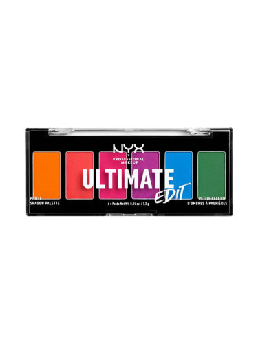NYX Professional Makeup Ultimate Edit Сенки за очи за жени 7,2 гр Нюанс 02 Brights