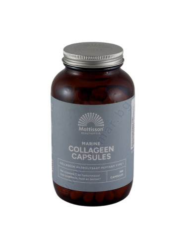 МАТИСЪН РИБЕН КОЛАГЕН PEPTAN ТИП 1 + ВИТАМИН C + ХИАЛУРОНОВА КИСЕЛИНА капсули * 180