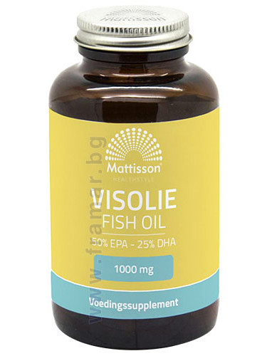 МАТИСЪН РИБЕНО МАСЛО 1000 мг EPA 50%/DHA 25% капсули * 60