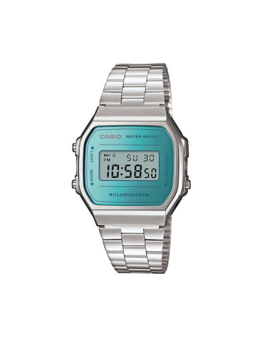 Casio Часовник A168WEM -2EF Сребрист