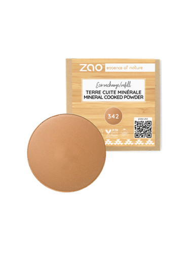 ZAO Organic - Минерална печена бронзираща пудра - пълнител