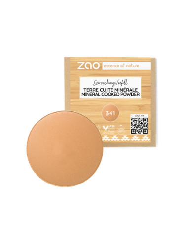 ZAO Organic - Минерална печена бронзираща пудра - пълнител