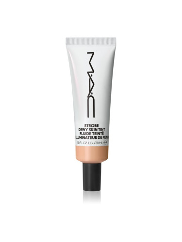 MAC Cosmetics Strobe Dewy Skin Tint тониращ хидратиращ крем цвят Medium 2 30 мл.