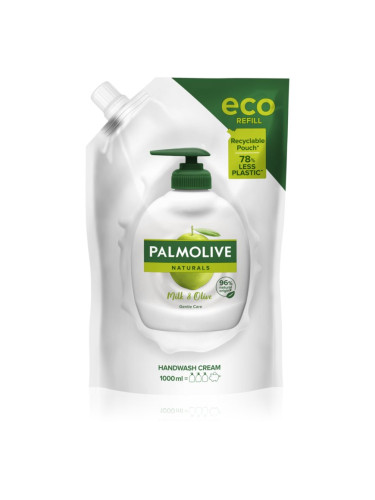 Palmolive Naturals Milk & Olive натурален течен сапун за ръце пълнител 1000 мл.