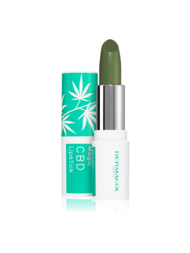 Dermacol Cannabis Magic CBD самооцветяващ се рН балсам за устни цвят 03 3,5 мл.
