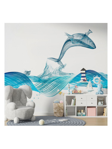 Фототапет морски полет