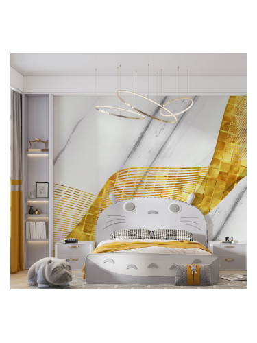 Фототапет златен мрамор