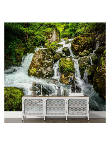 Фототапет планински водопад