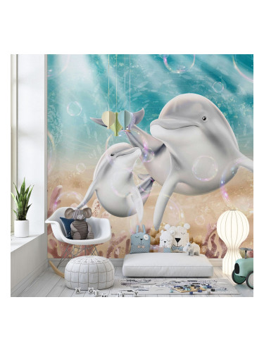 Фототапет делфини