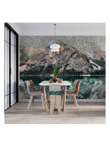 Фототапет планинско езеро