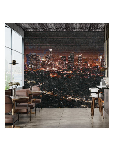 Фототапет светлините на града