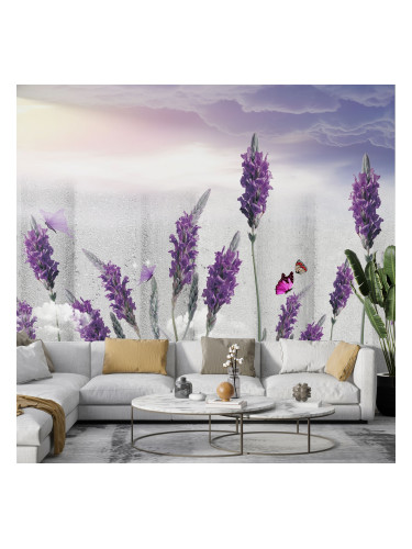 Фототапет лилава хармония