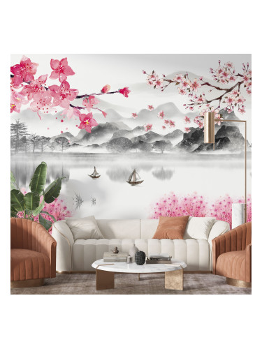 Фототапет Черешов цвят