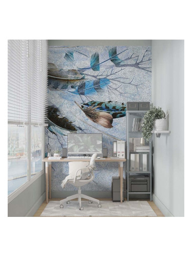 Фототапет Син полъх