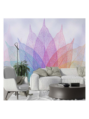 Фототапет Дъга от листа