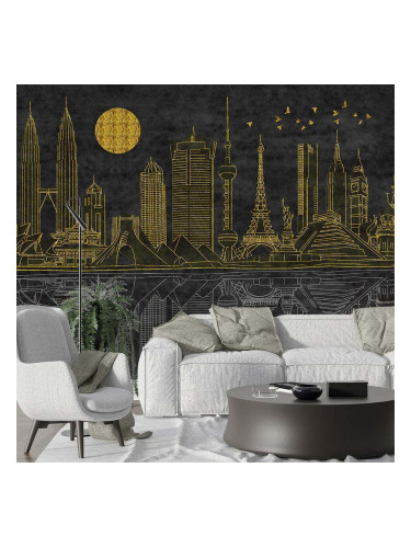 Фототапет Град от злато