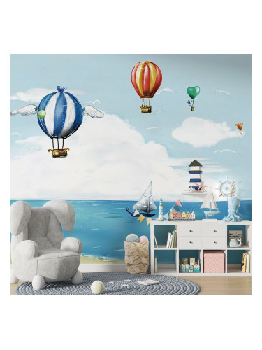 Фототапет Шарени летящи балони