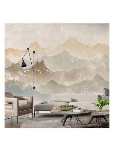 Фототапет Кафяви планини