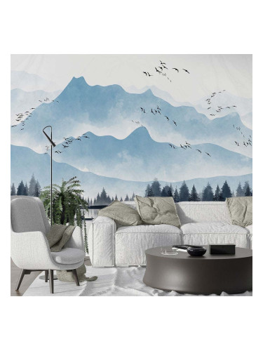 Фототапет Сини планини