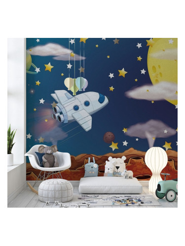 Фототапет Ракета в космоса