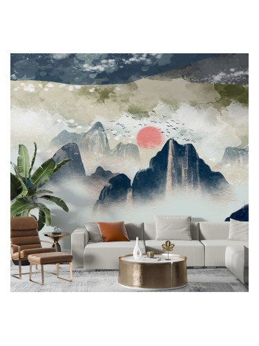 Фототапет Абстрактни планини