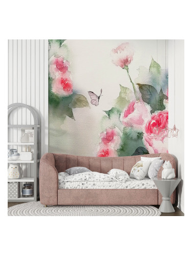 Фототапет Акварелни рози