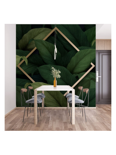 Фототапет Листа в рамка