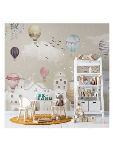 Фототапет Балони над града