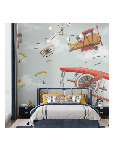 Фототапет Цветни парашути