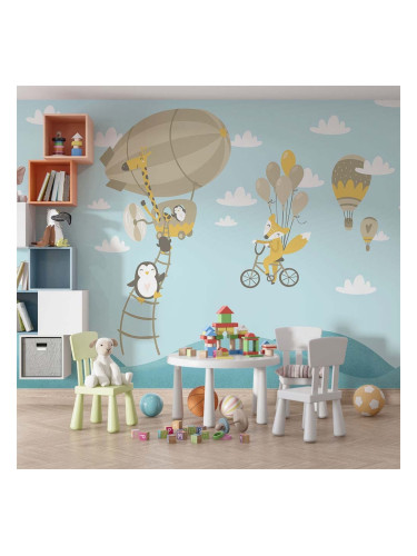 Фототапет Пингвинчета в балон