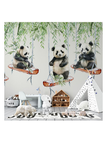 Фототапет Люлеещи се панди