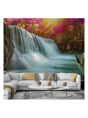 Фототапет Розов водопад