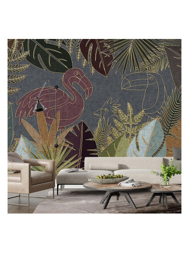 Фототапет Екзотични птици