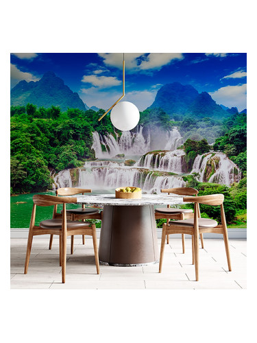 Фототапет Водопад в планината