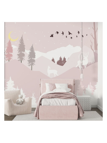 Фототапет Розова планина