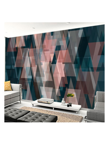 Фототапет Преплетени триъгълници