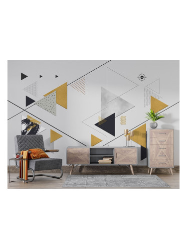 Фототапет Летящи триъгълници