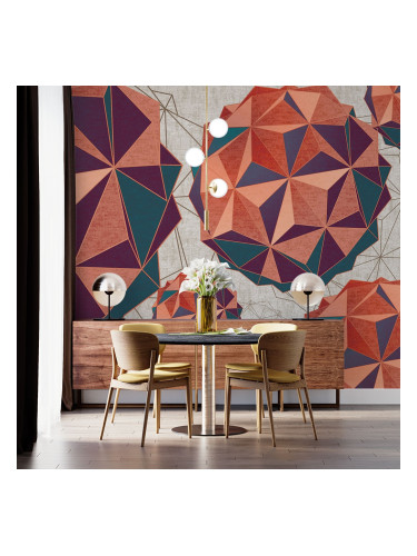 Фототапет Червени сфери